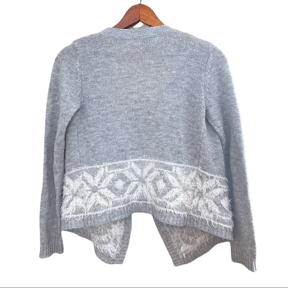 Blush & Bloom Open Front Sweater - Picture 7 of 7